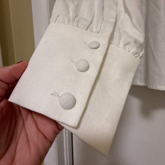 Gorman Lost and Found White button up shirt - Picture 7 of 8